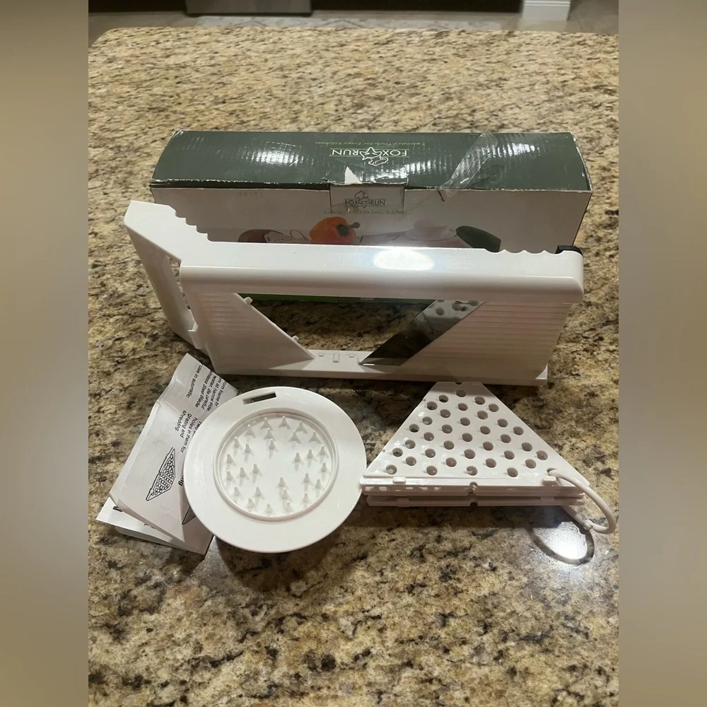 Fox Run Mandolin Culinary Slicer Set in Original Box Culinary Tool For Every Kit